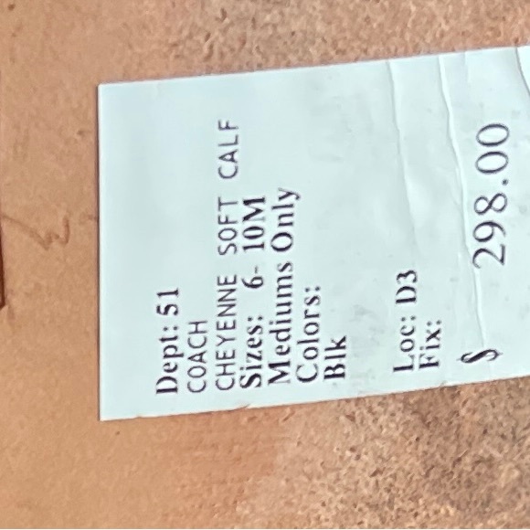 Coach Cheyenne, soft calf over the knee boots 6.5 - Picture 3 of 6